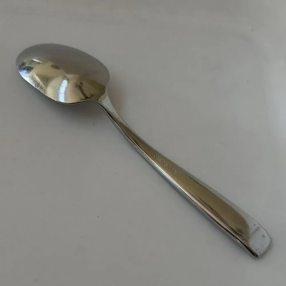 5pc Oneida USA Forte Heirloom Place Setting Stainless Forks Knife Spoons